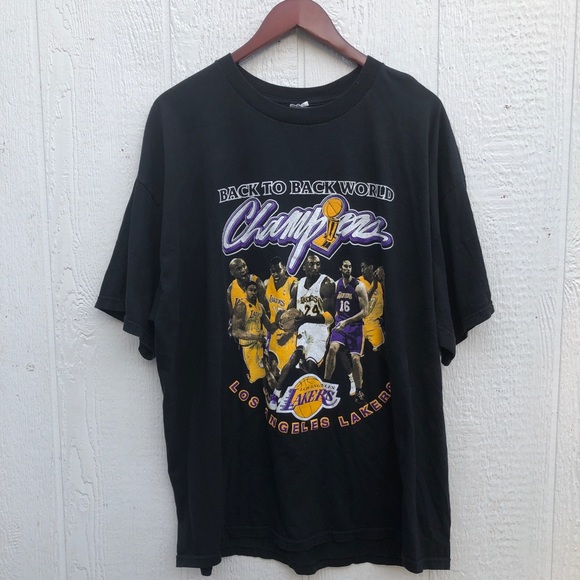 NBA Other - Vintage Back to Back Los Angeles Lakers tee